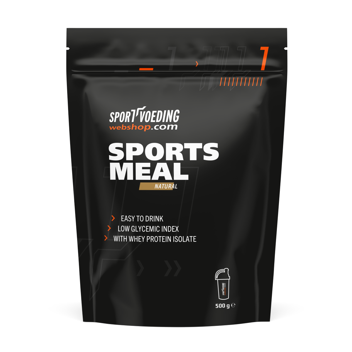 SportvoedingWebshop Sports Meal 500 gram navulverpakking