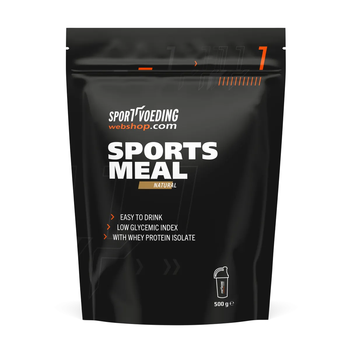 SportvoedingWebshop Sports Meal 500 gram navulverpakking