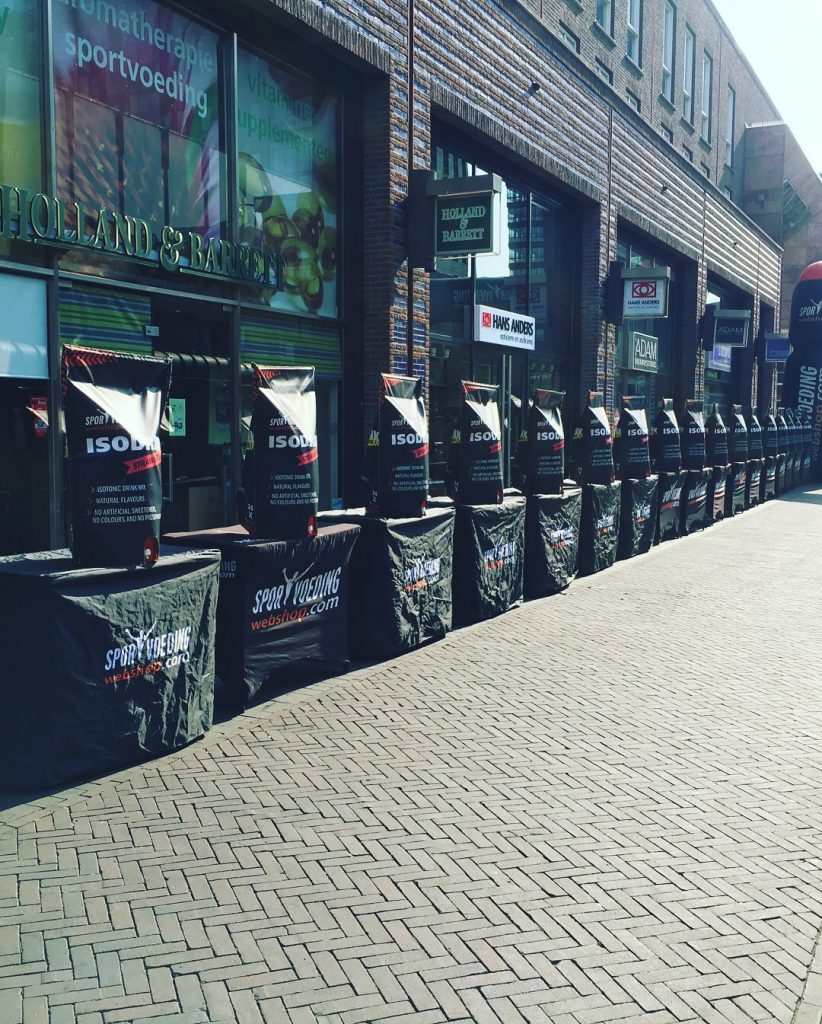 30.000 keer Iso Drink bij de Enschede Marathon
