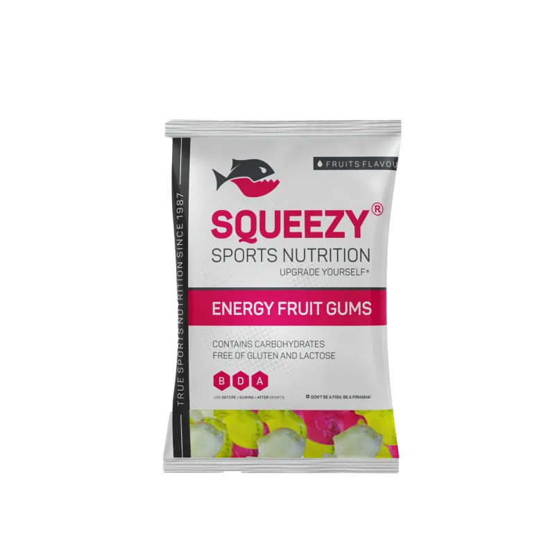 Squeezy Energy Fruit Gum 100 gram