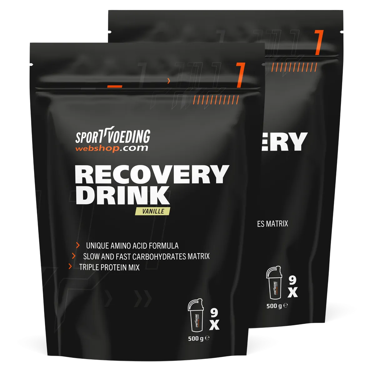 SportvoedingWebshop Recovery Drink 1 kg voordeel