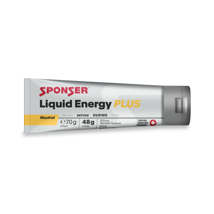 Sponser Liquid Energy Plus Cafeïne 70 gram