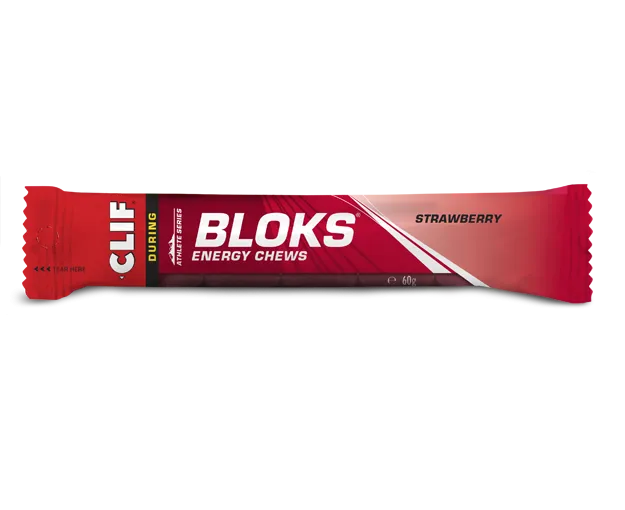 Clif Bar Bloks Energy Chews Strawberry