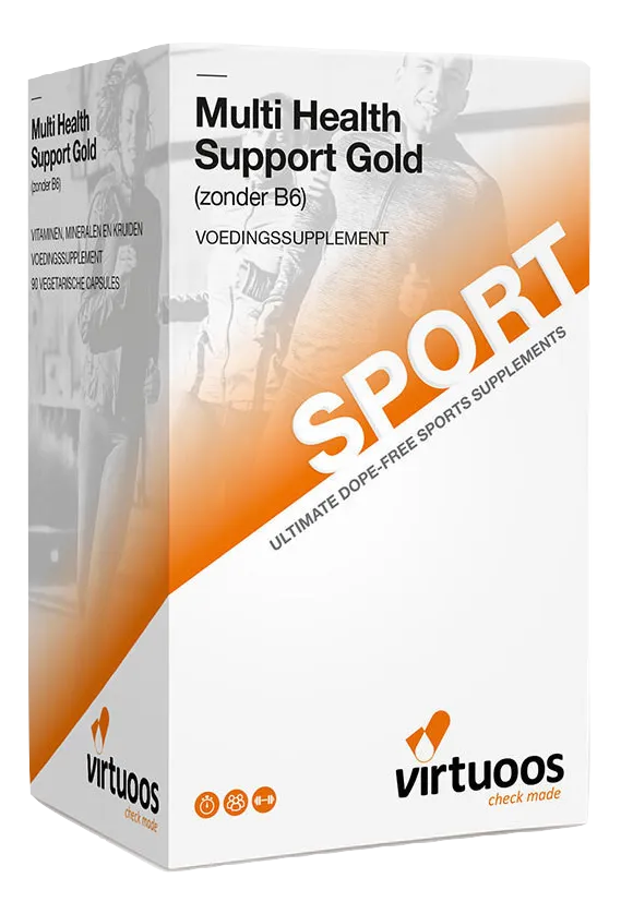 Virtuoos Multi Health Support Gold (zonder B6) 30 tabletten
