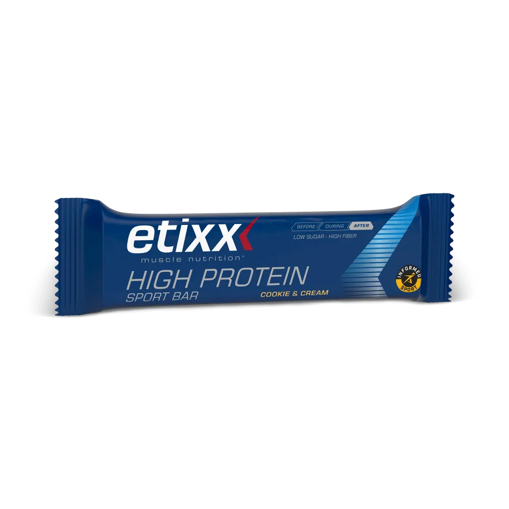 Etixx High Protein Bar Cookies & Cream