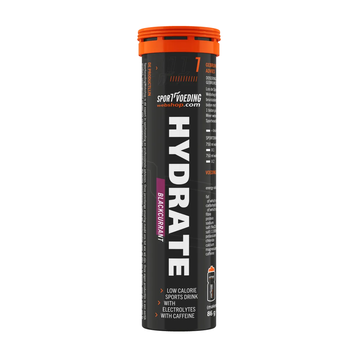 SportvoedingWebshop Hydrate Electrolyte bruistabletten