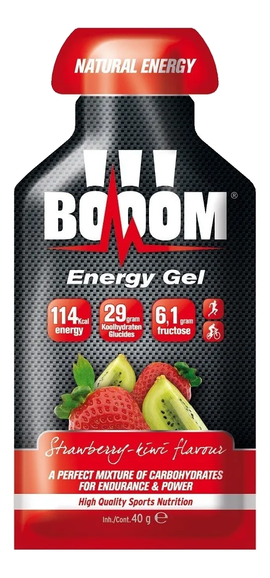 BOOOM Energy Gel Strawberry Kiwi