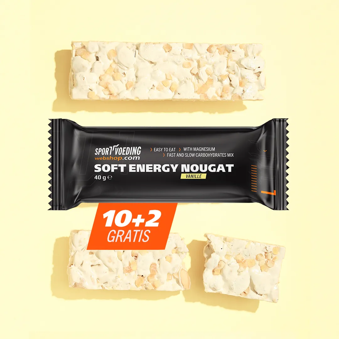 SportvoedingWebshop Soft Energy Nougat 10+2 gratis