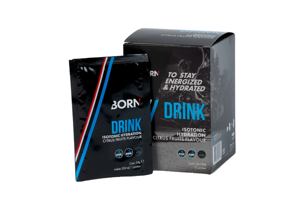 BORN Drink Citrus 10 x 24 gram sachets