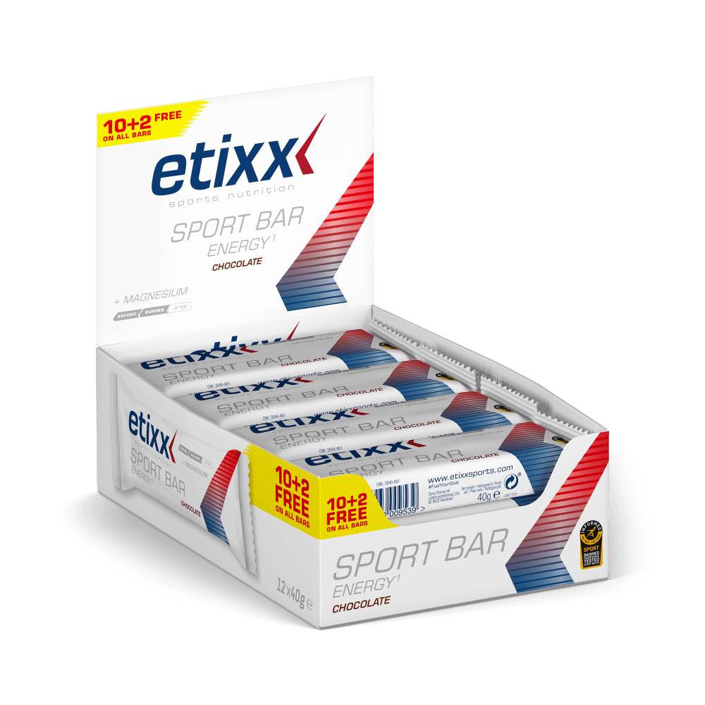 Etixx Energy Sport Bar Chocolade 12 x 40 gram