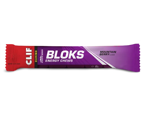 Clif Bar Bloks Energy Chews Mountain Berry