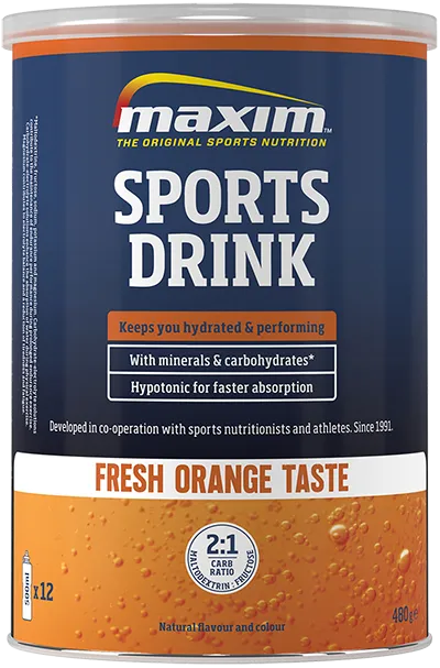 Maxim Sports Drink Orange 480 gram