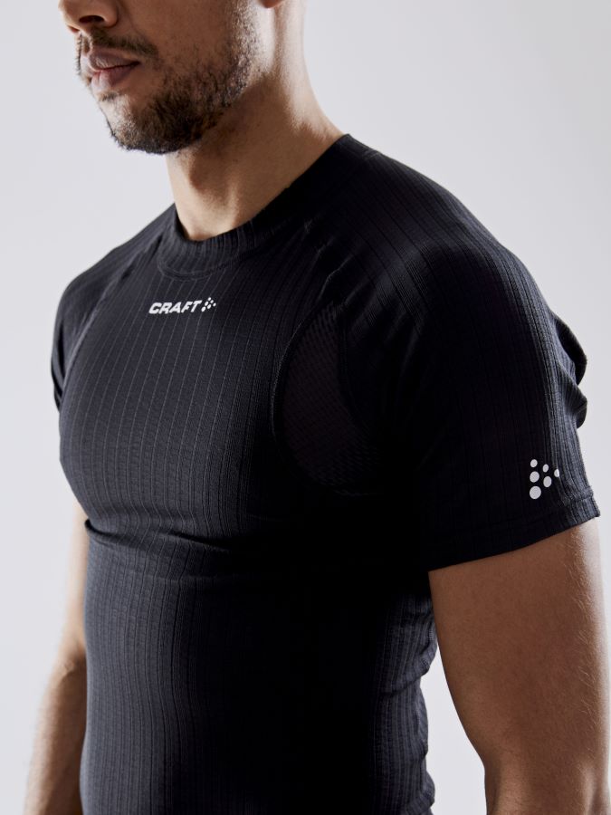 Craft Ondershirt korte mouwen zwart