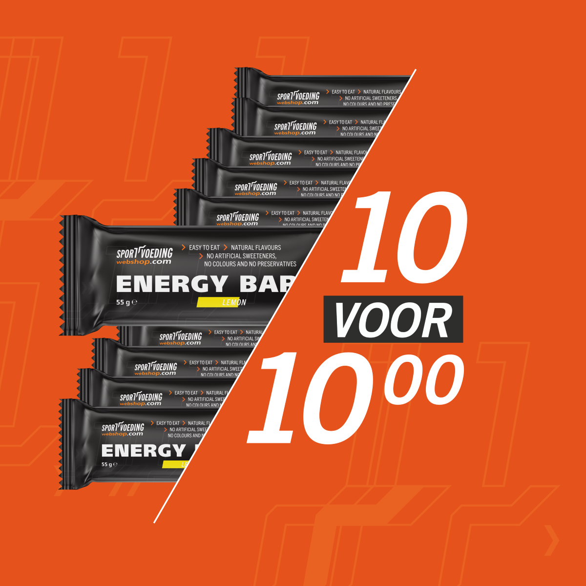 SportvoedingWebshop Energy Bar | 10 voor 10