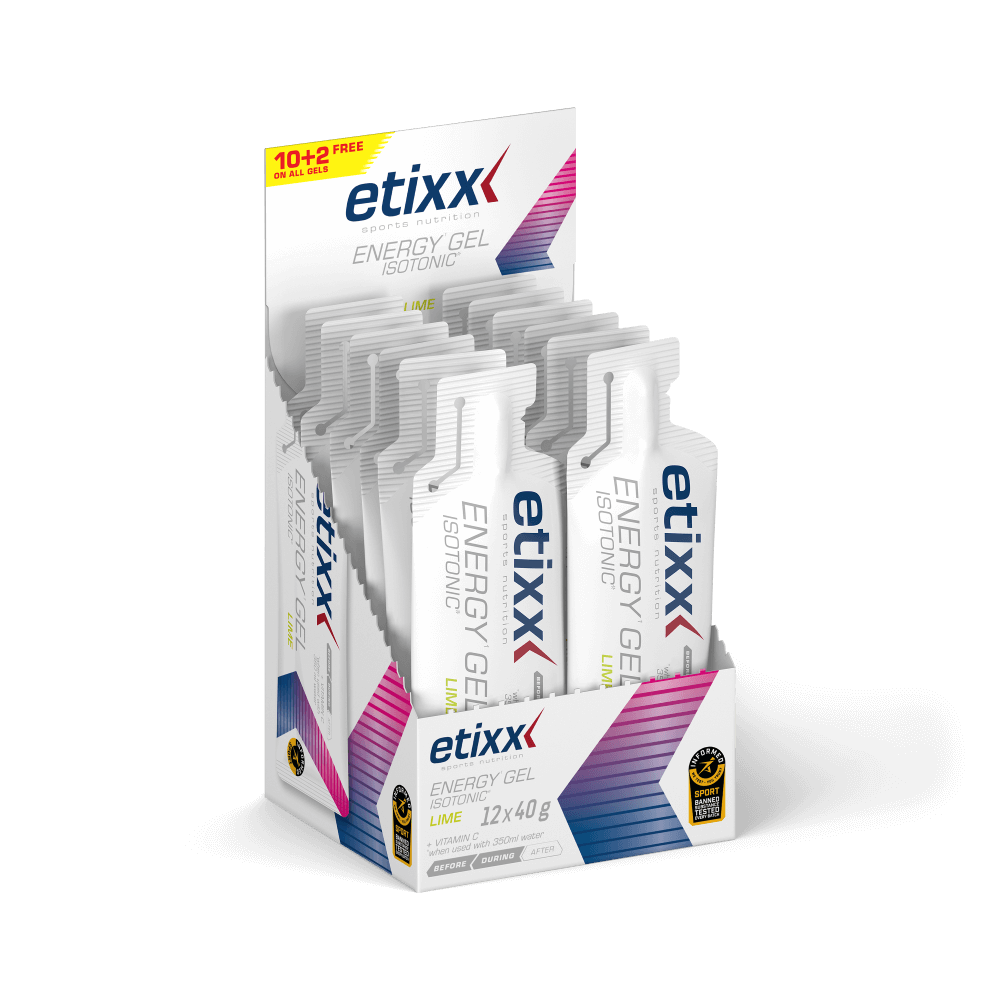Etixx Energy Gel Isotonic Lime 12 x 40 gram