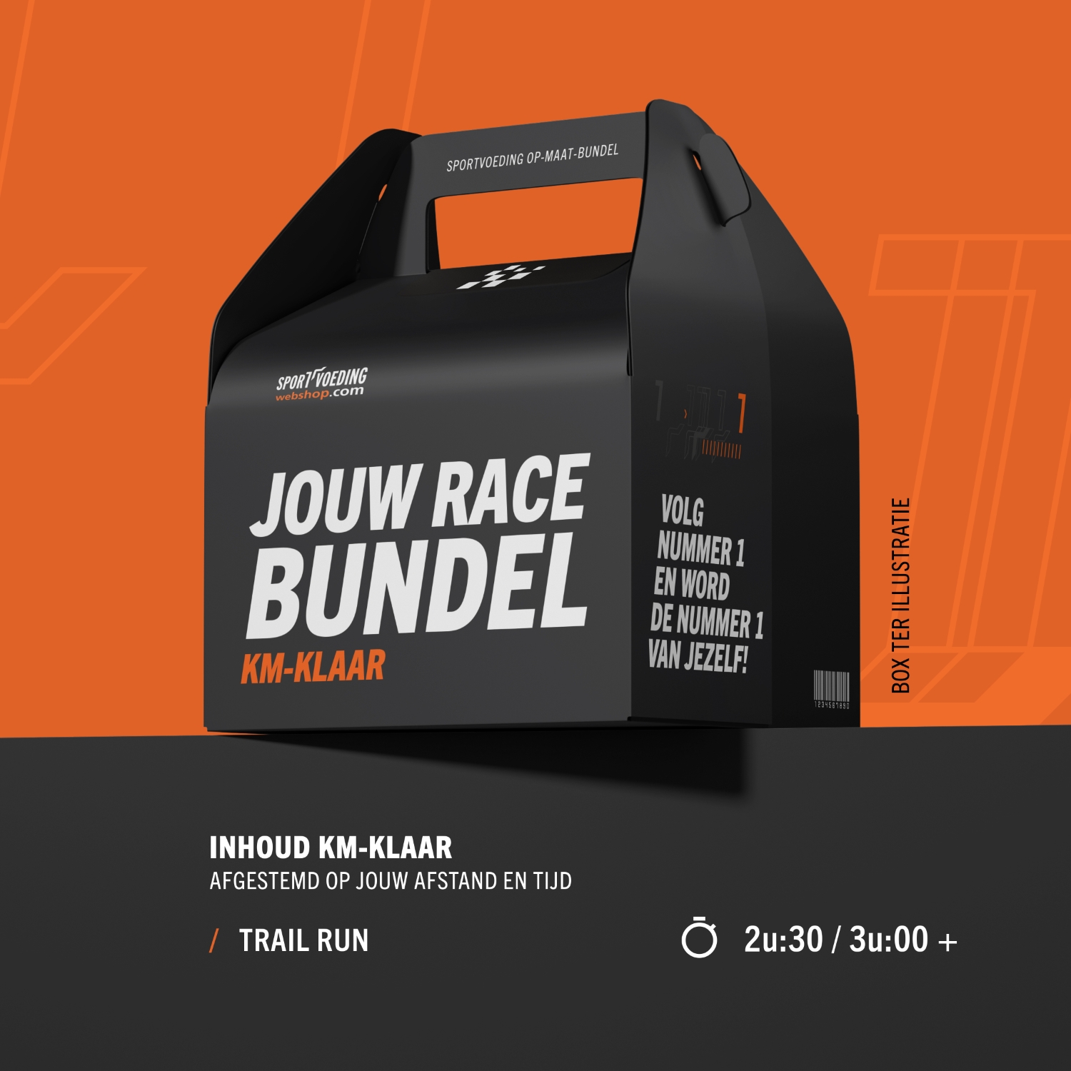 Bundel | Trailrun 2,5 uur