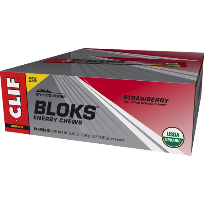 Clif Bar Shot Bloks Strawberry (18 x 60g)