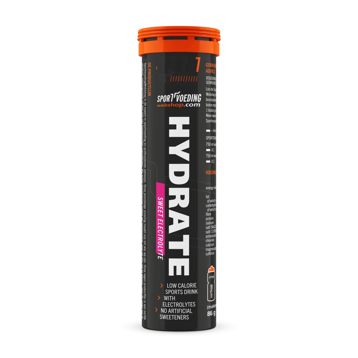 SportvoedingWebshop Hydrate Electrolyte bruistabletten