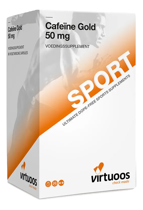 Virtuoos Cafeïne Gold 50 mg 90 tabletten