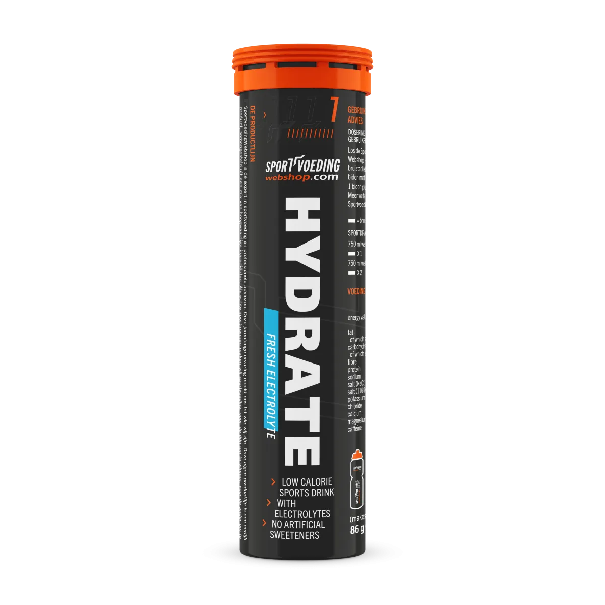 SportvoedingWebshop Hydrate Electrolyte bruistabletten